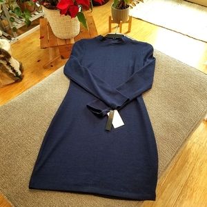 Speechless Navy Blue Knit Dress